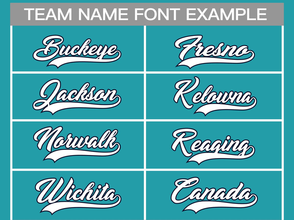 Custom Aqua White-Navy Classic Style Hockey Jersey Limited