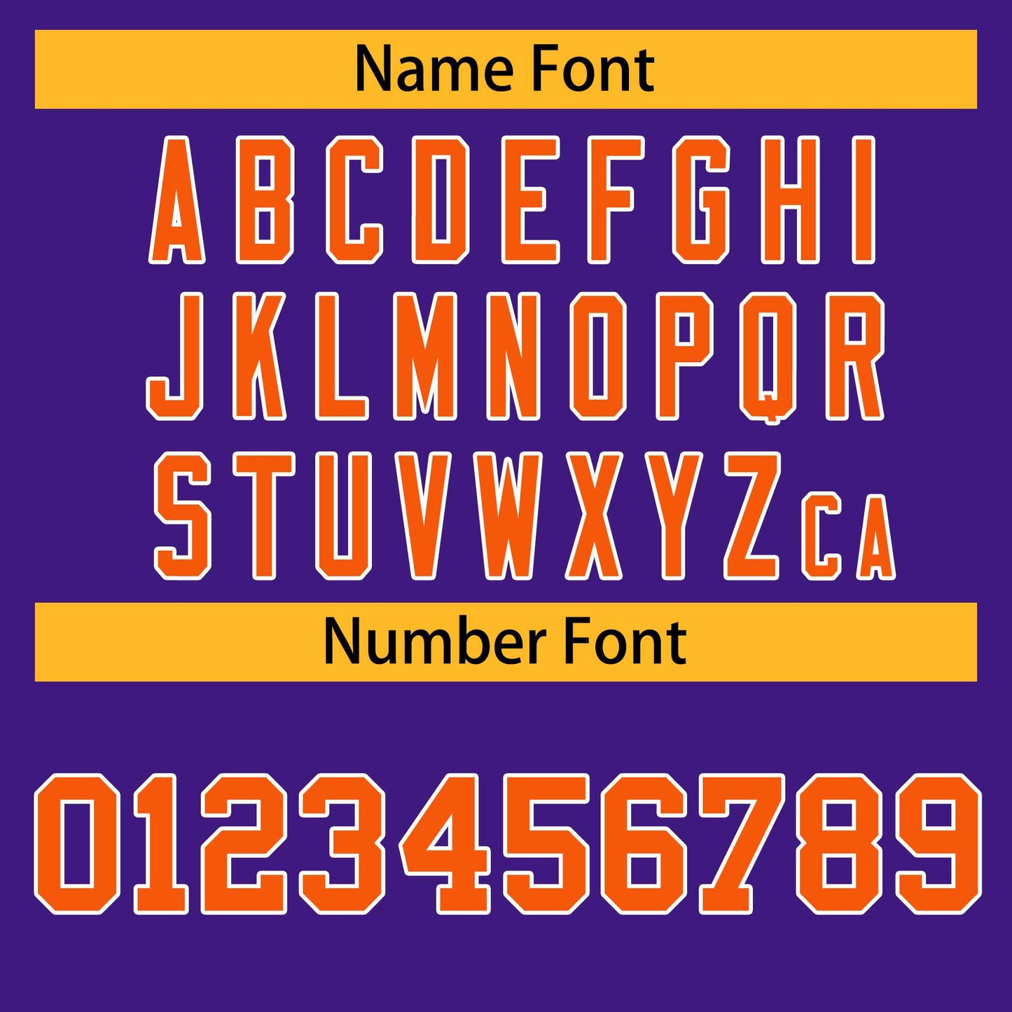 Custom Purple Orange-White Classic Style Hockey Jersey Limited