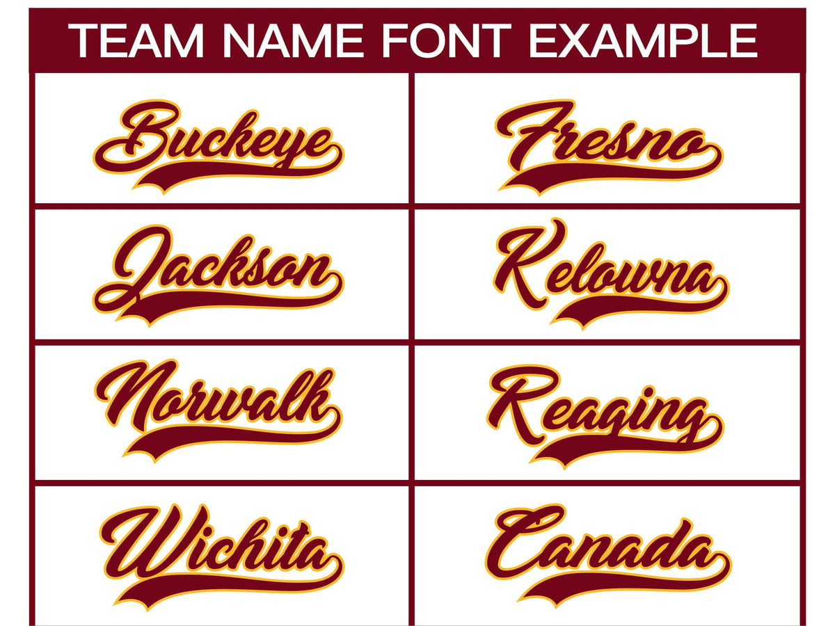 Custom White Crimson-Gold Classic Style Hockey Jersey Limited