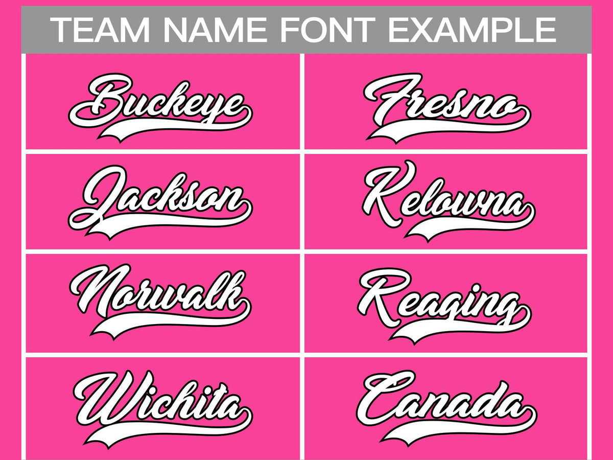 Custom Pink White-Black Classic Style Hockey Jersey Limited