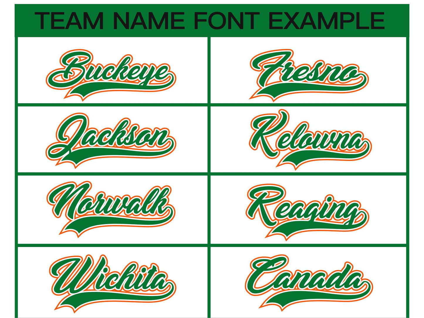 Custom White Kelly Green White-Orange Classic Style Hockey Jersey Limited