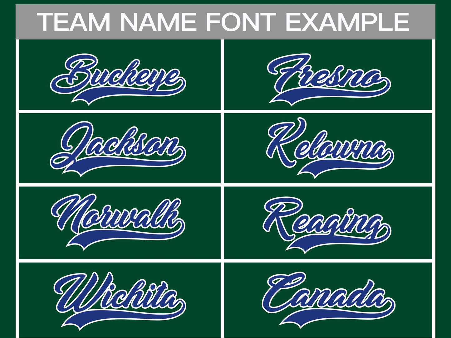 Custom Green Royal-White Classic Style Hockey Jersey Limited