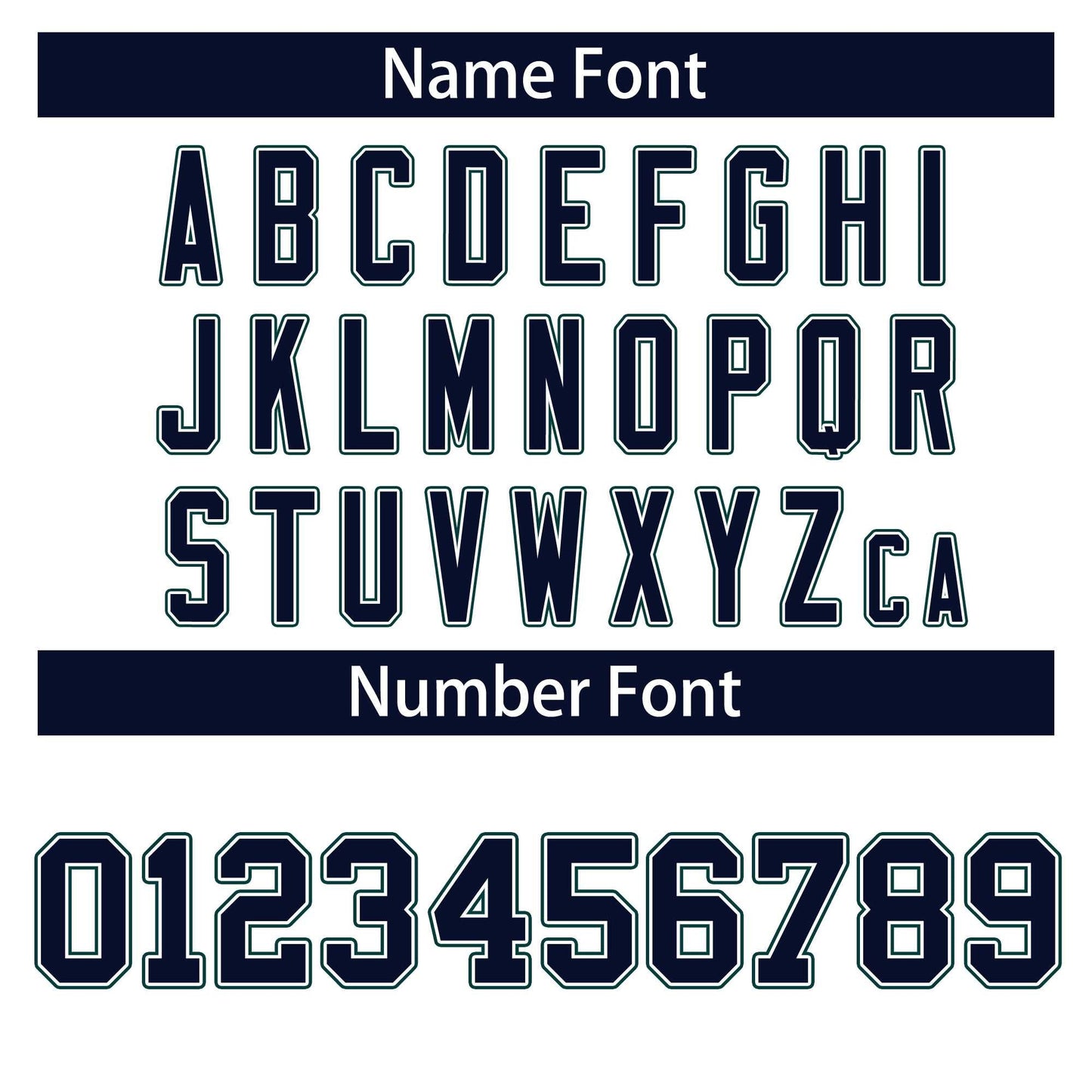 Custom White Navy White-Midnight Green Classic Style Hockey Jersey Limited