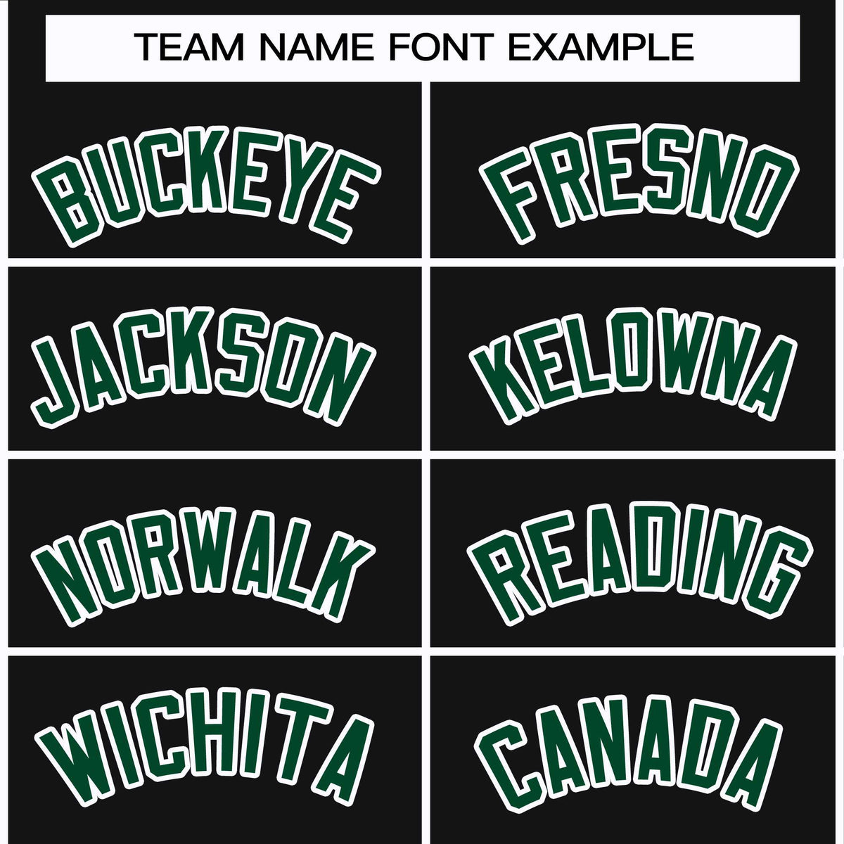 Custom Black Green-White Classic Style Hockey Jersey Limited