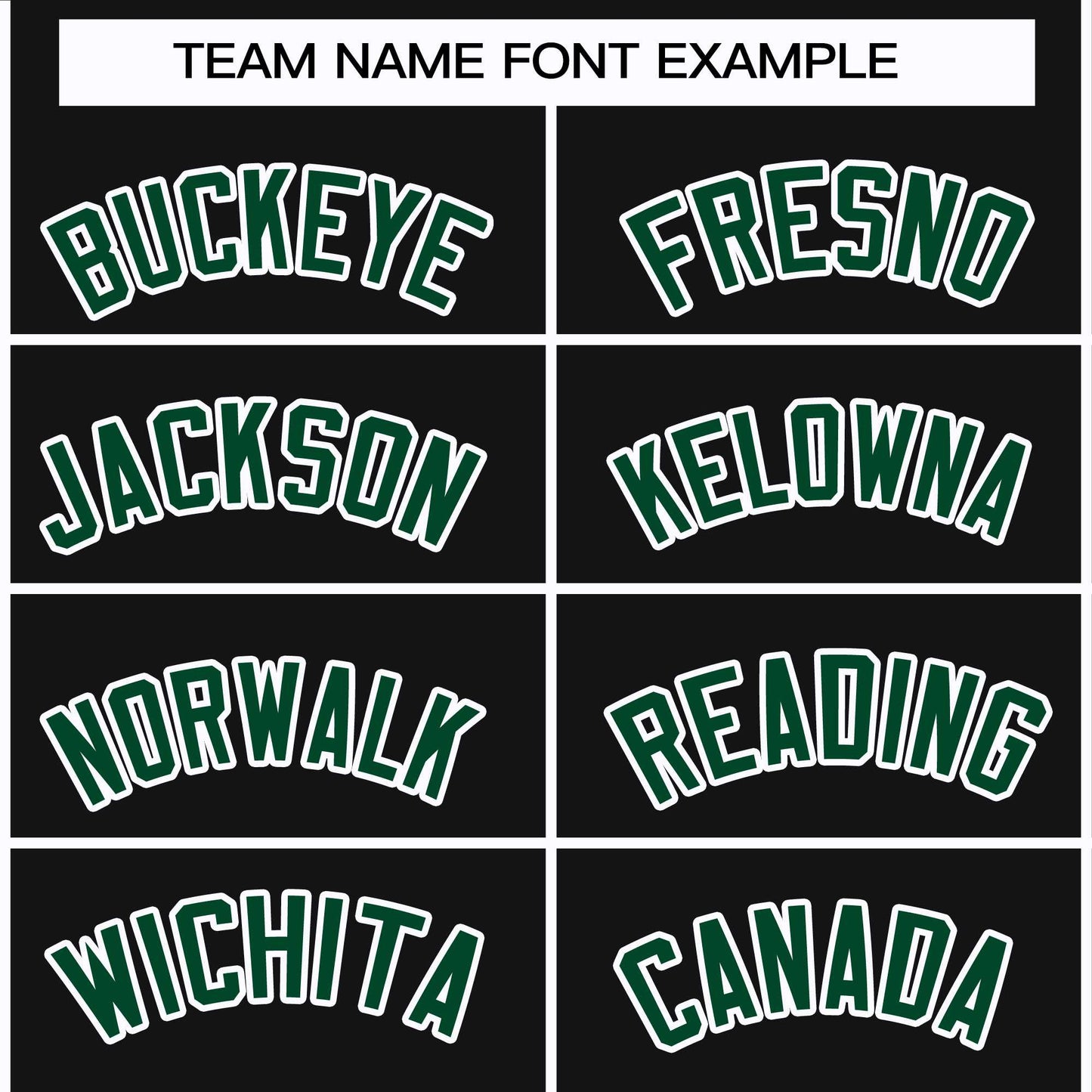 Custom Black Green-White Classic Style Hockey Jersey Limited