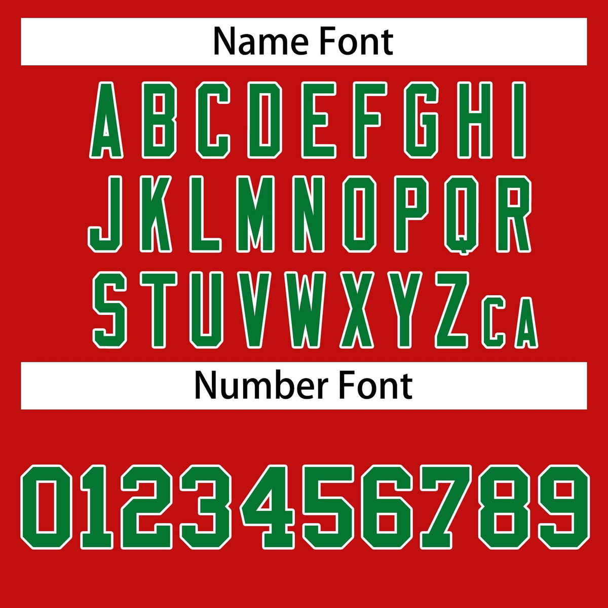 Custom Red Kelly Green-White Classic Style Hockey Jersey Limited