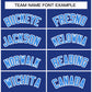 Custom Royal Light Blue-White Classic Style Hockey Jersey Limited