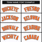 Custom White Orange White-Black Classic Style Hockey Jersey Limited