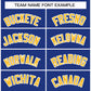Custom Royal Gold-White Classic Style Hockey Jersey Limited