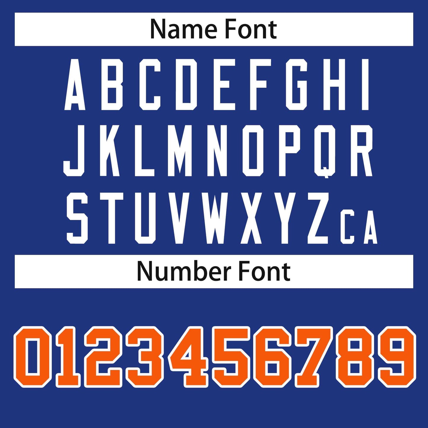 Custom Royal Orange-White Classic Style Hockey Jersey Limited