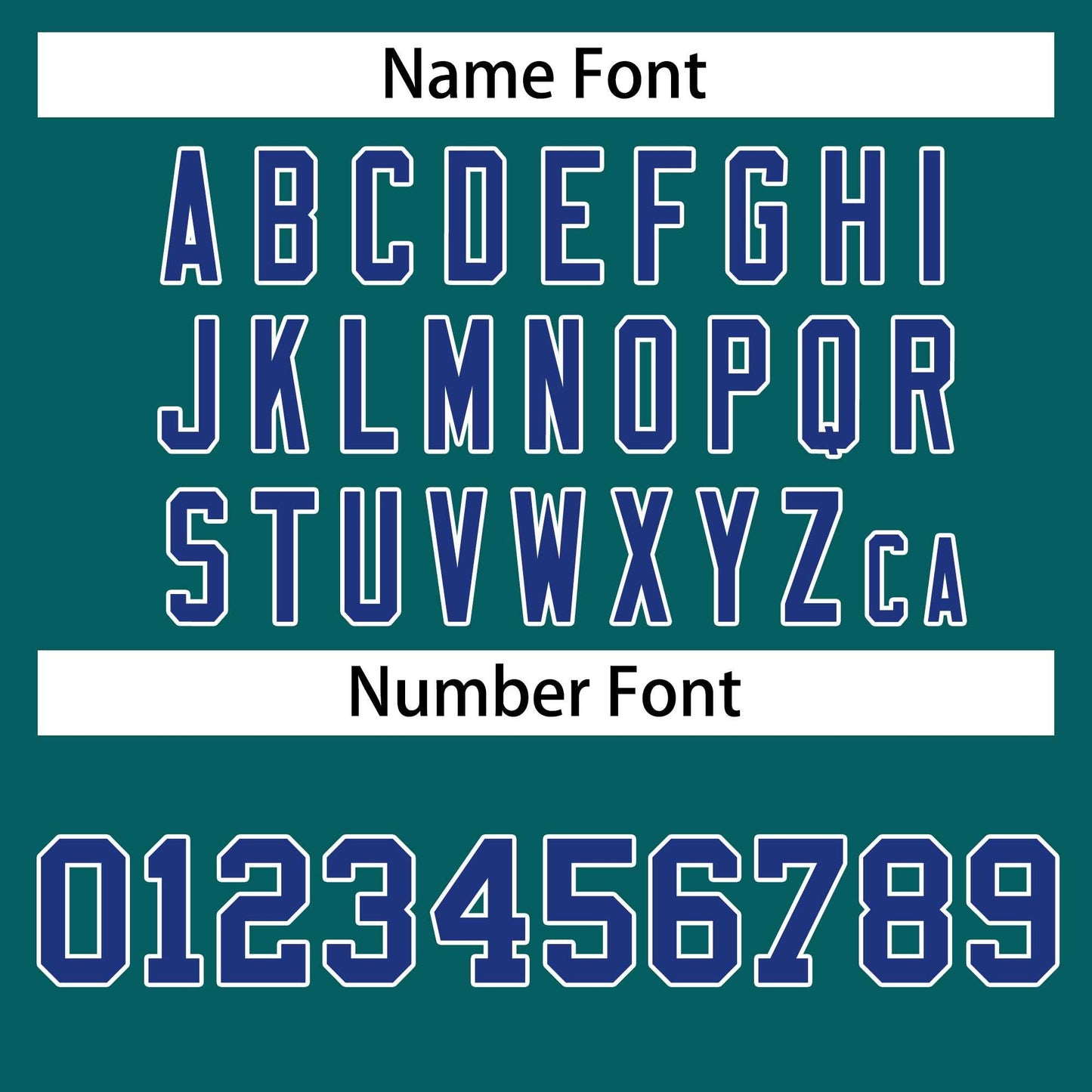 Custom Teal Royal-White Classic Style Hockey Jersey Limited