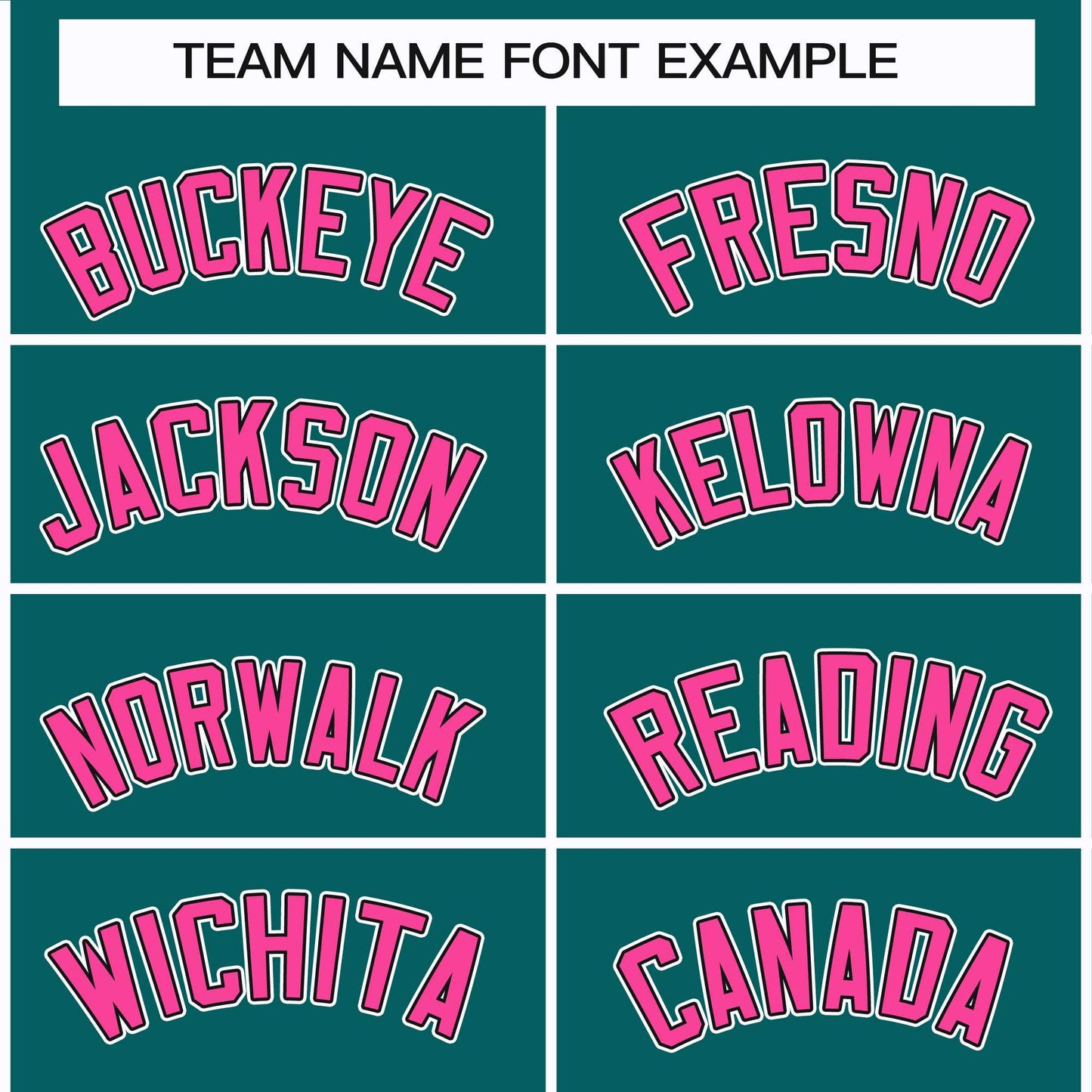 Custom Teal Pink Black-White Classic Style Hockey Jersey Limited