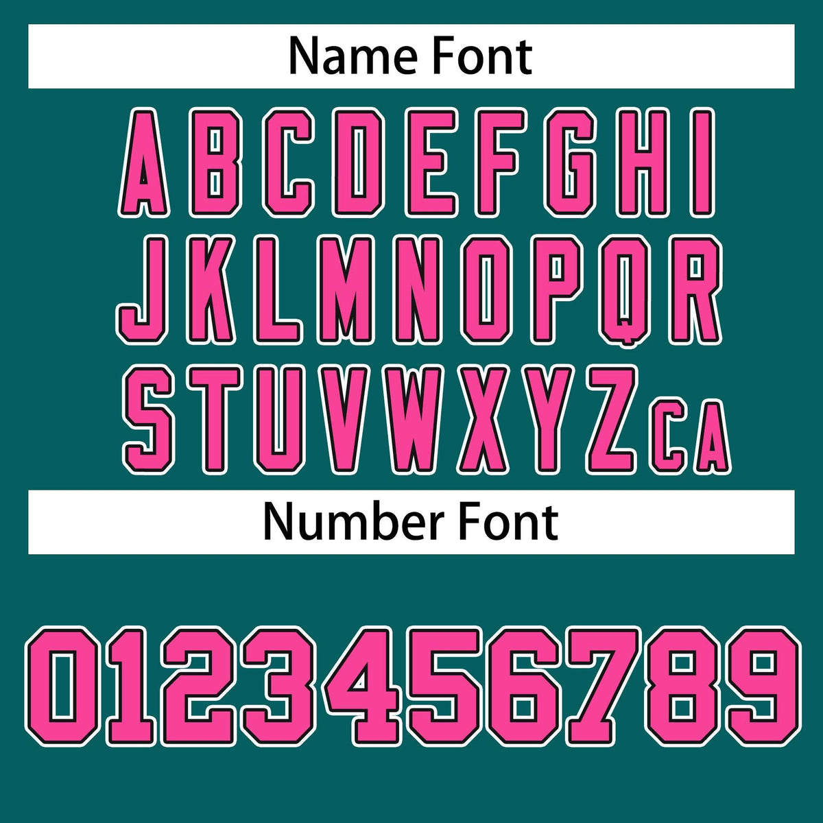 Custom Teal Pink Black-White Classic Style Hockey Jersey Limited