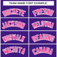 Custom Purple Pink-White Classic Style Hockey Jersey Limited