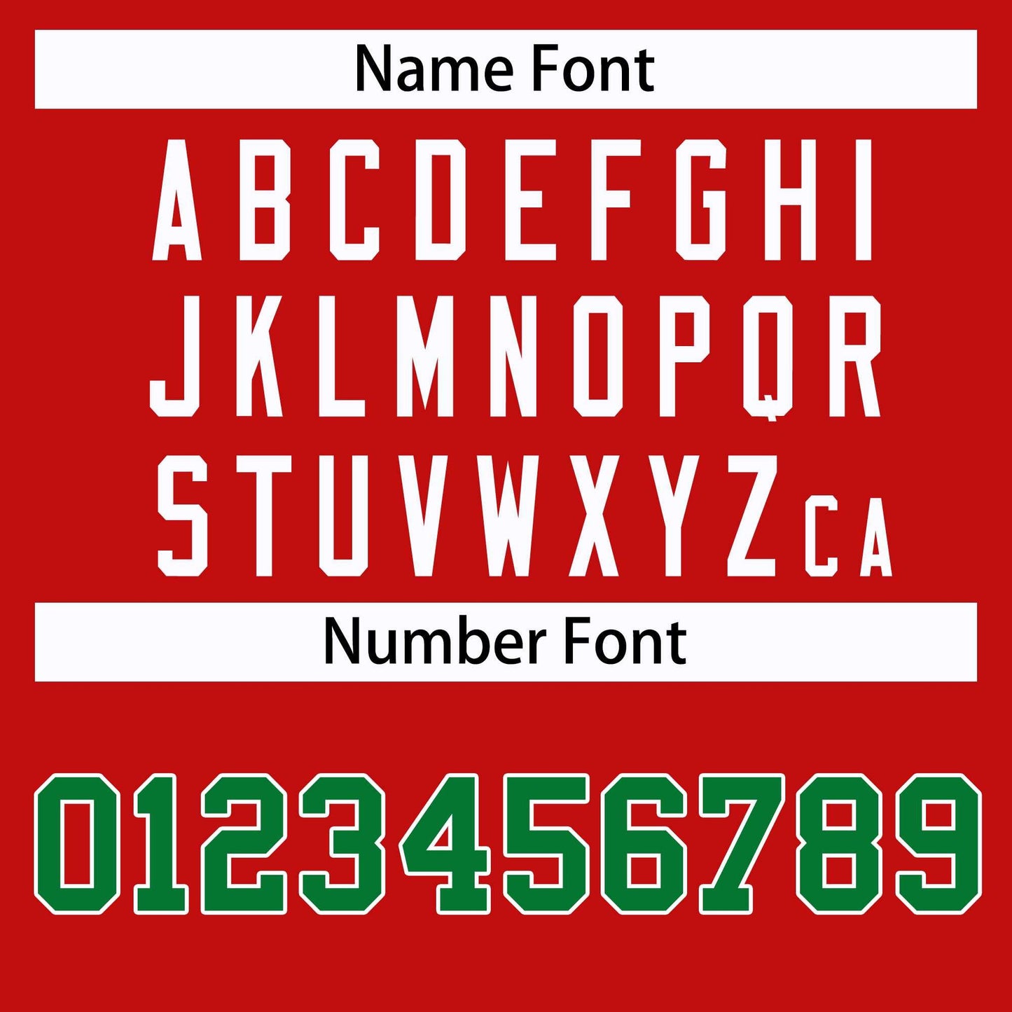 Custom Red Kelly Green-White Classic Style Hockey Jersey Limited