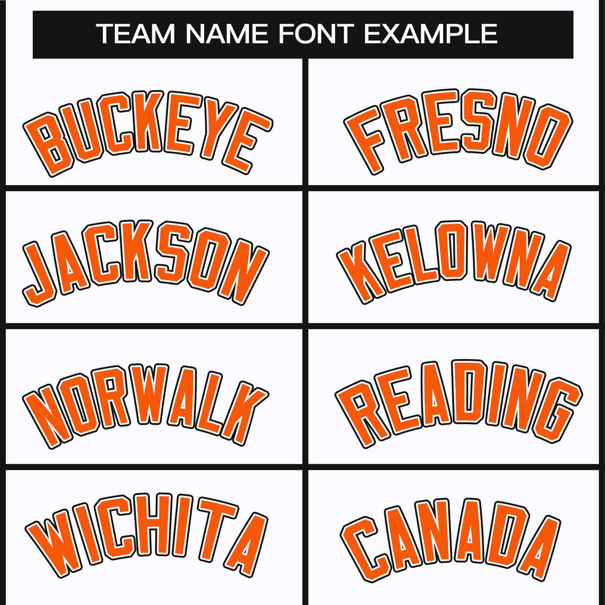 Custom White Orange White-Black Classic Style Hockey Jersey Limited