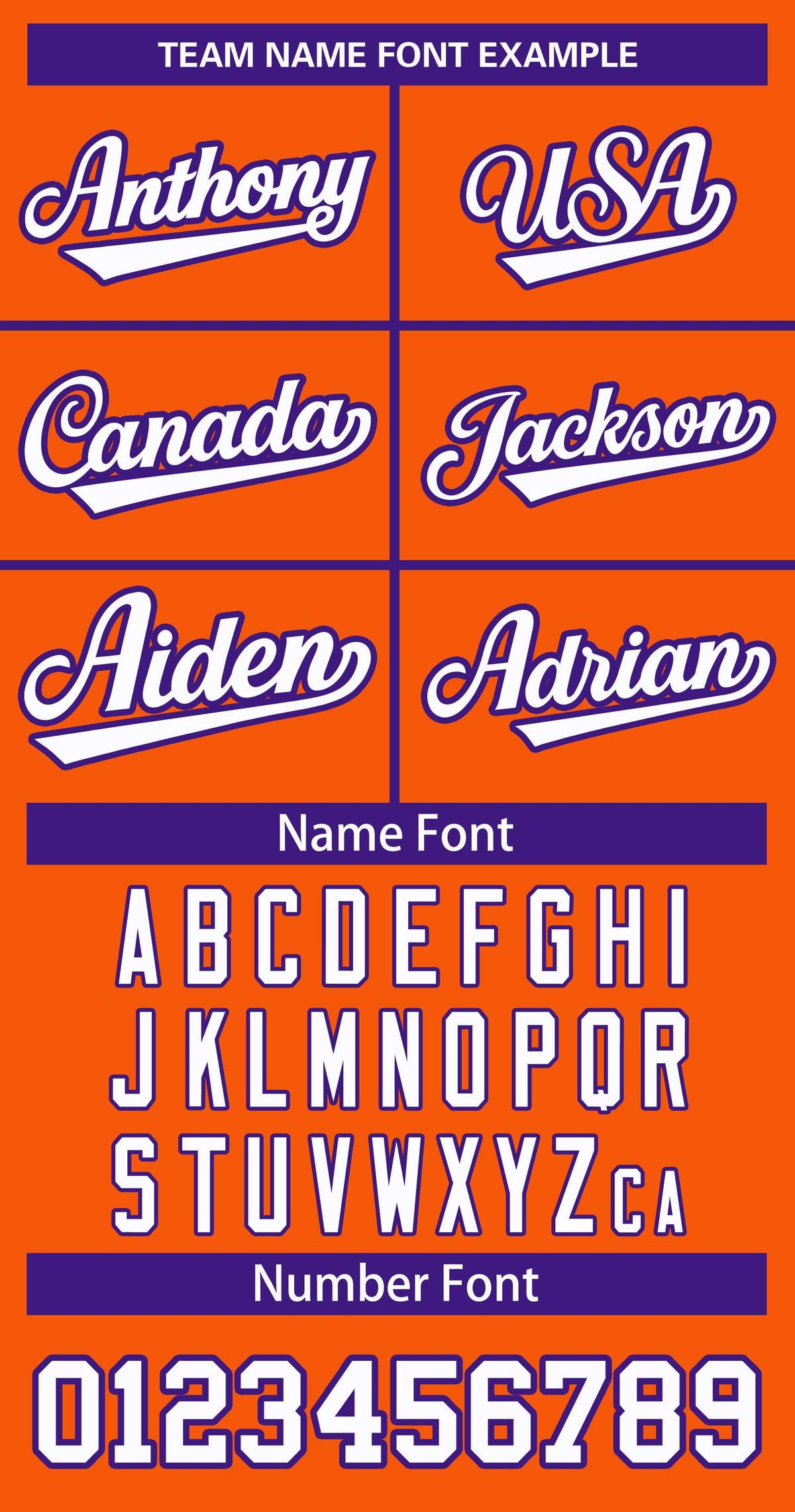 Custom Orange White-Purple Classic Style Hockey Jersey Limited