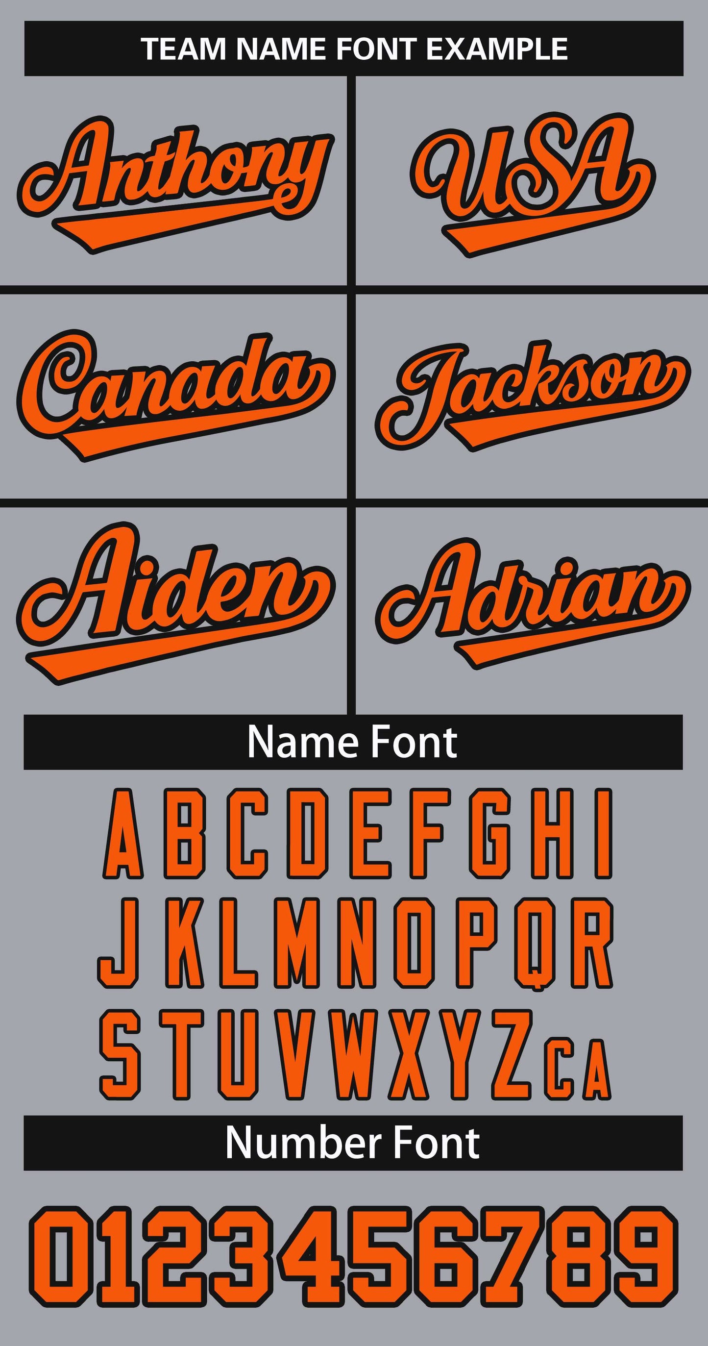 Custom Gray Orange-Black Classic Style Hockey Jersey Limited