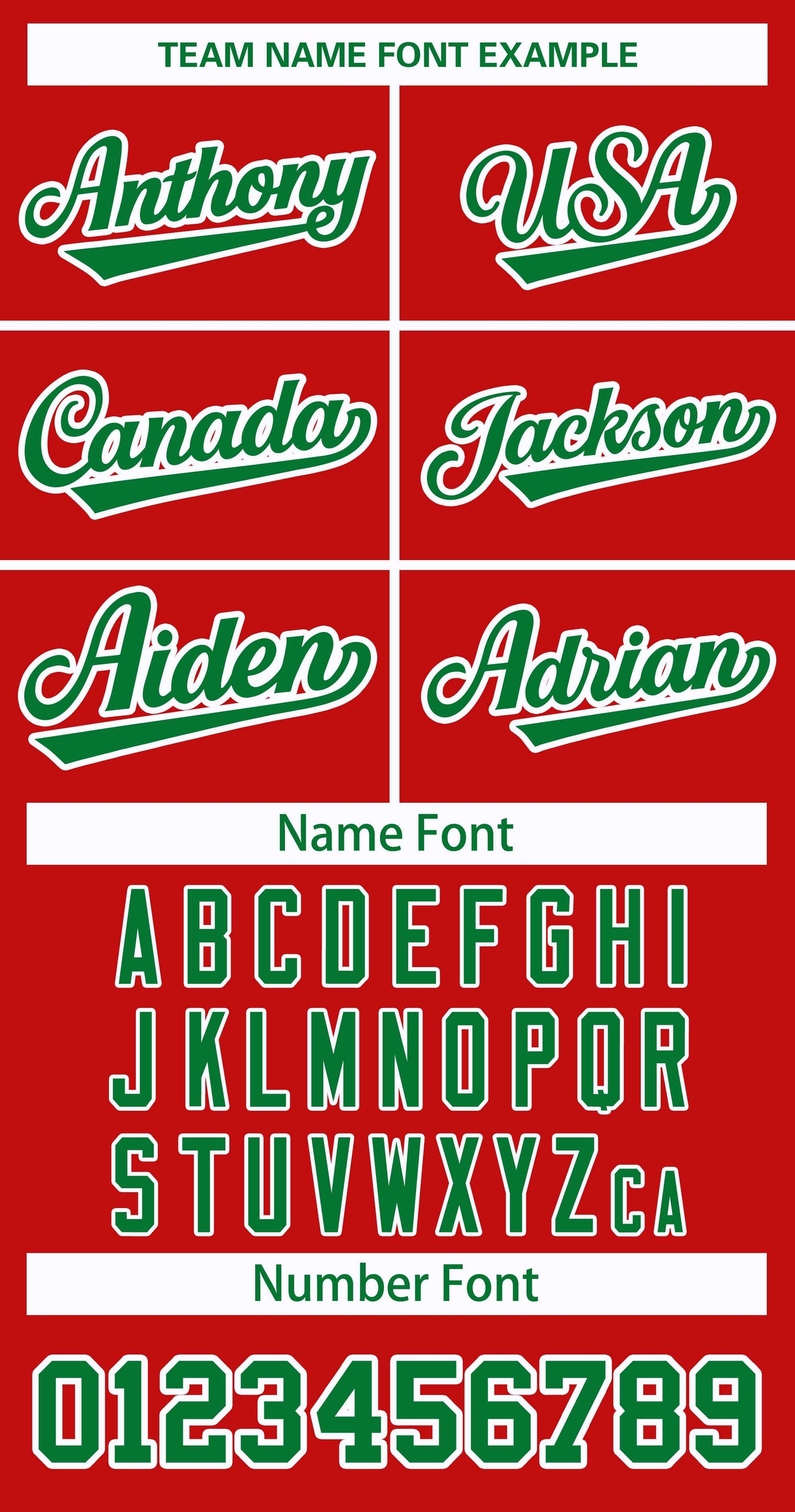 Custom Red Kelly Green-White Classic Style Hockey Jersey Limited