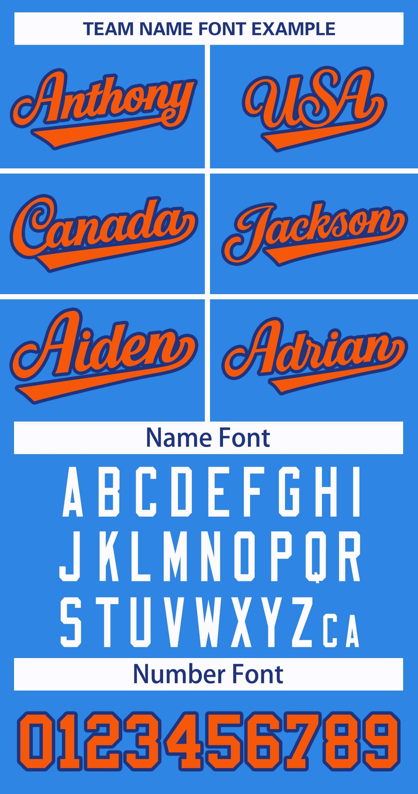 Custom Powder Blue Orange-Royal Classic Style Hockey Jersey Limited