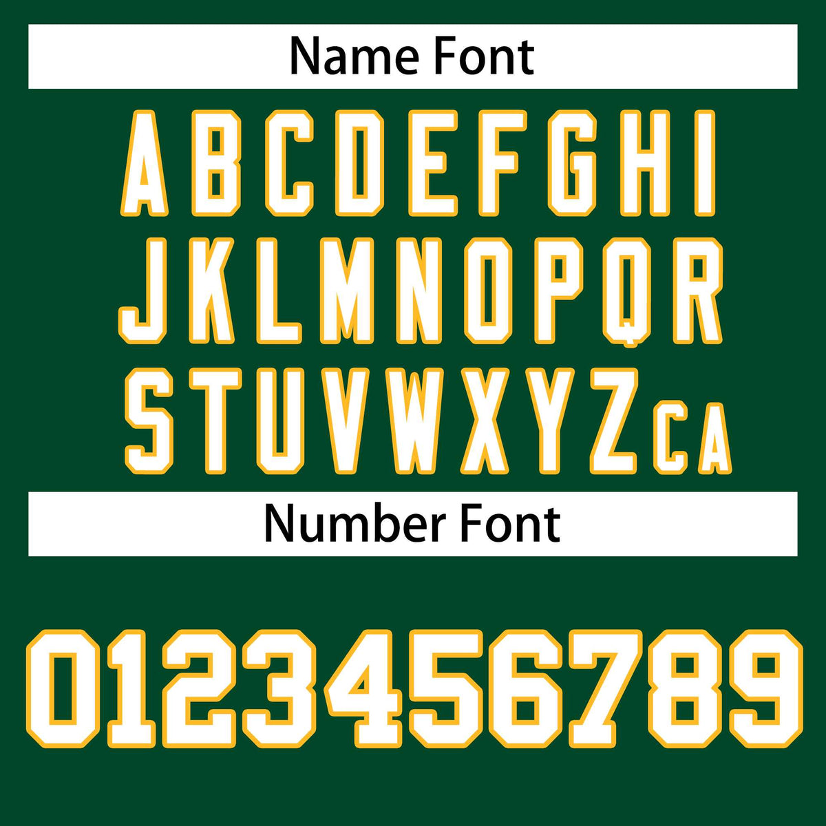 Custom Green White-Gold Classic Style Hockey Jersey Limited