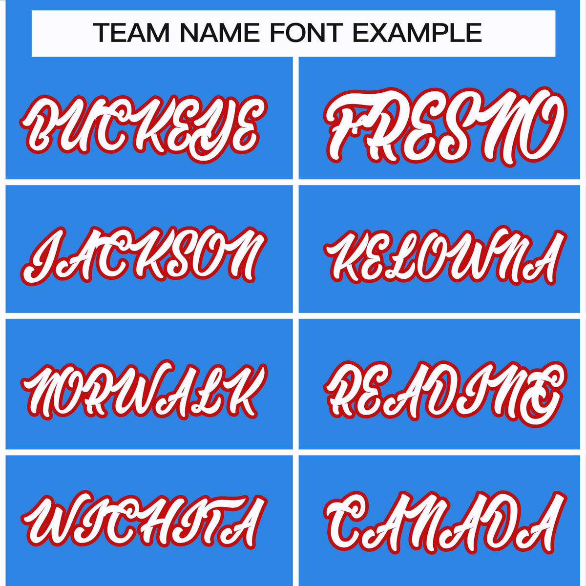 Custom Powder Blue White-Red Classic Style Hockey Jersey Limited