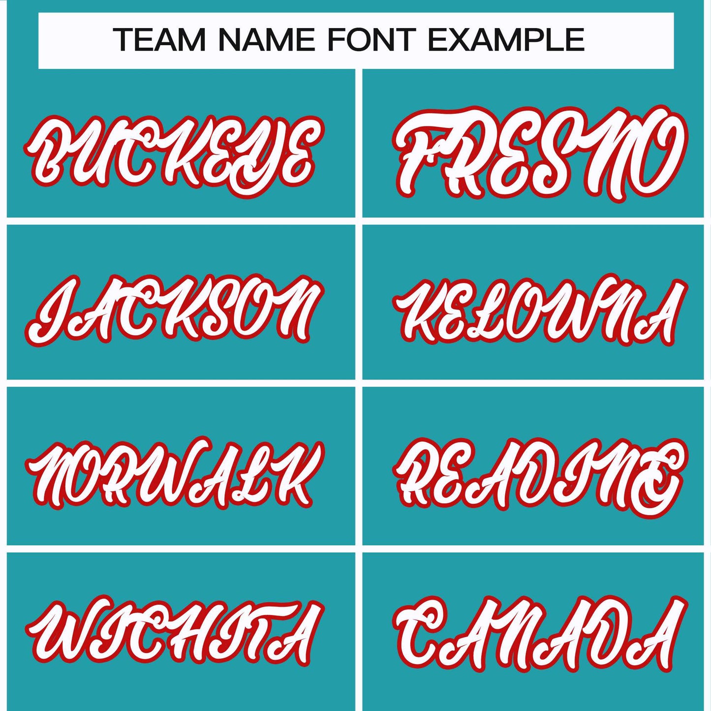 Custom Aqua White-Red Classic Style Hockey Jersey Limited