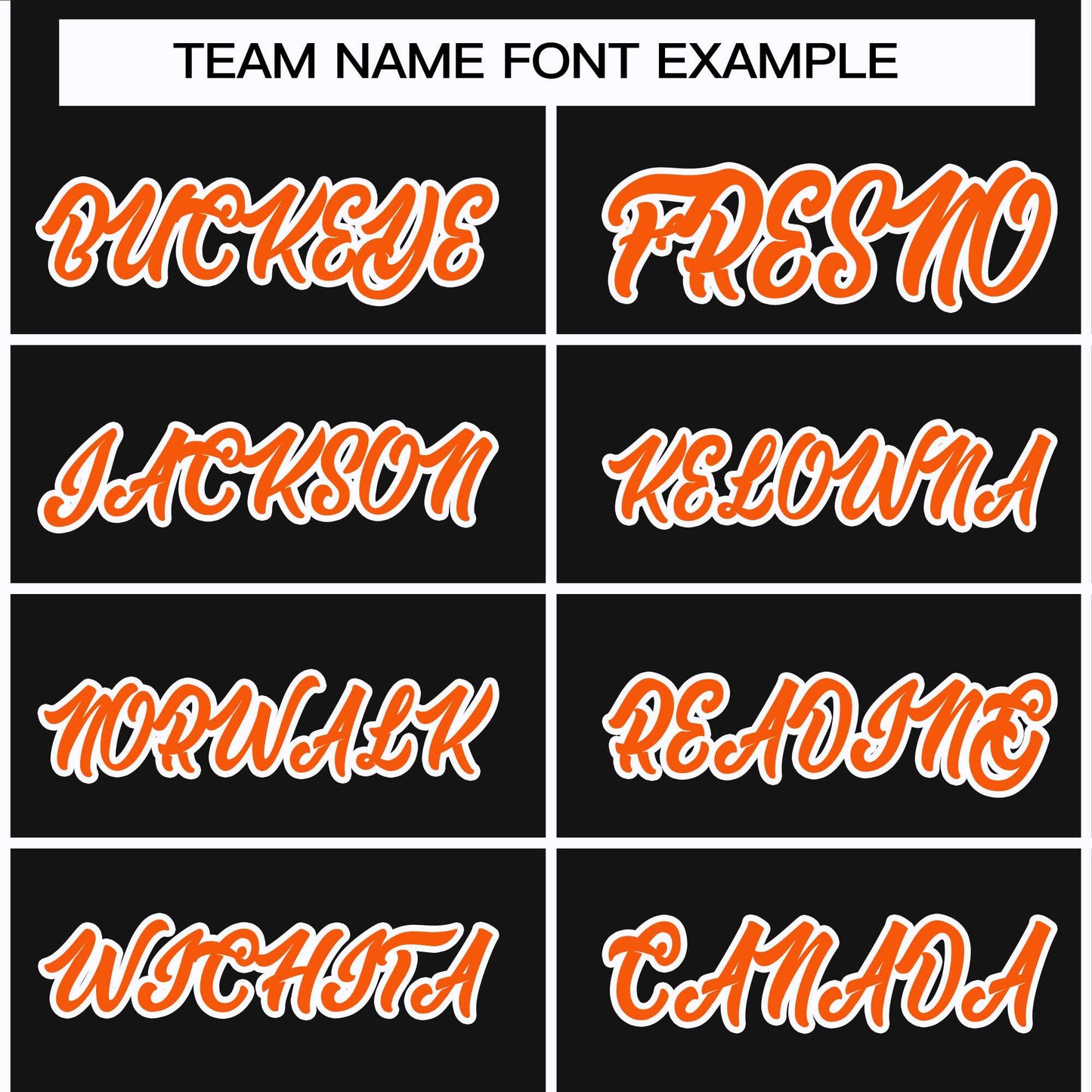 Custom Black Orange-White Classic Style Hockey Jersey Limited