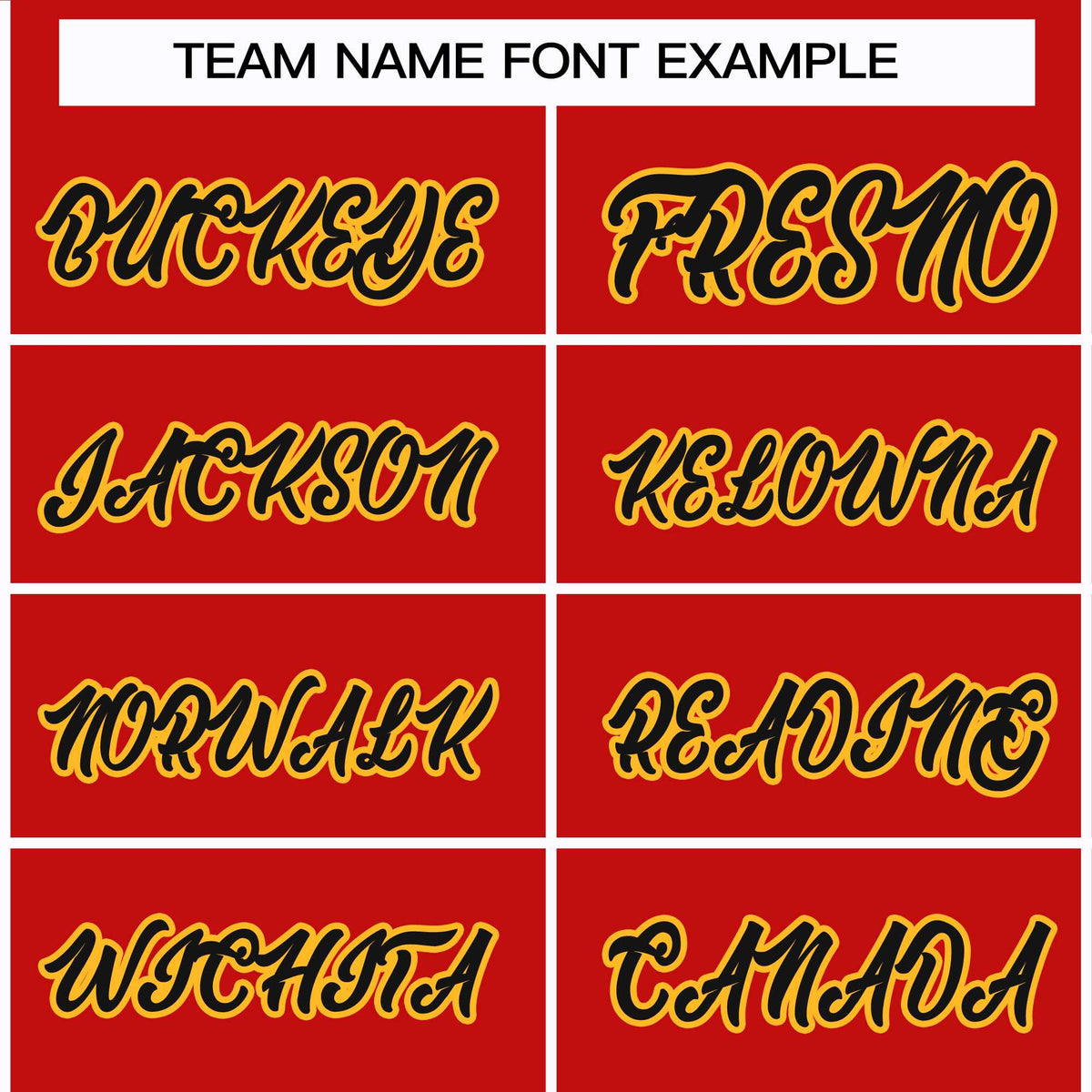 Custom Red Black-Gold Classic Style Hockey Jersey Limited