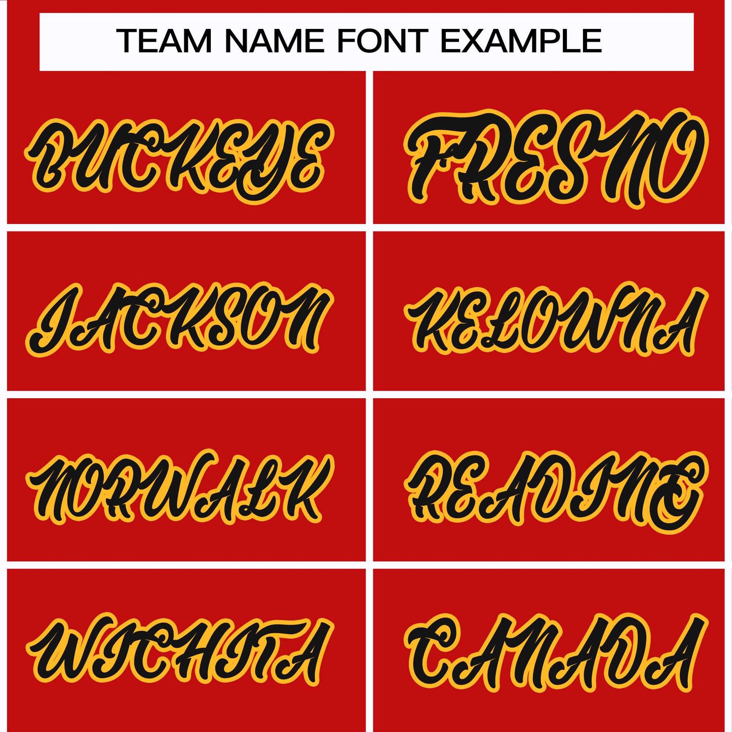 Custom Red Black-Gold Classic Style Hockey Jersey Limited