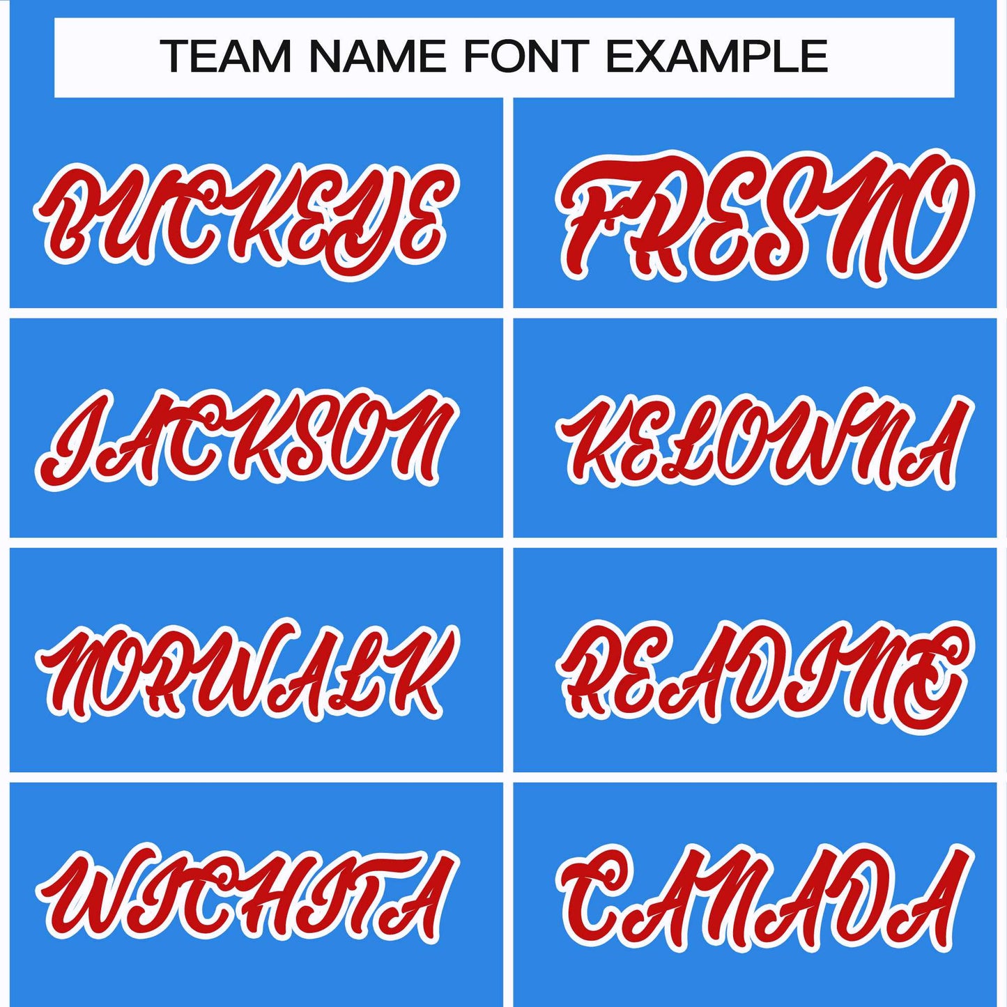 Custom Powder Blue Red-White Classic Style Hockey Jersey Limited