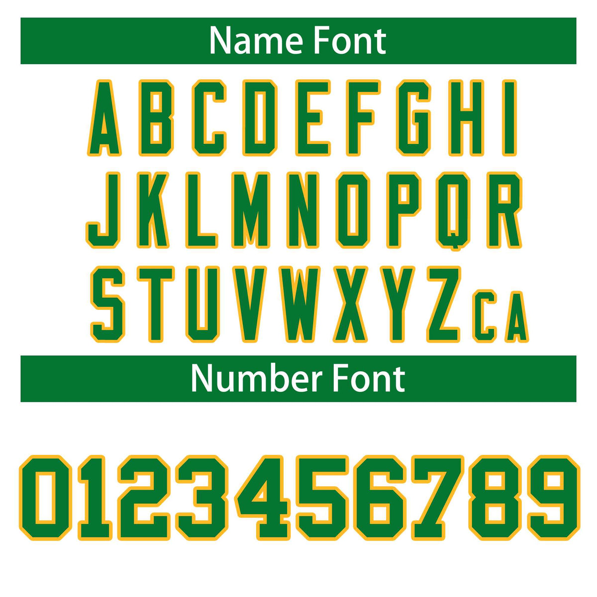 Custom White Kelly Green-Gold Classic Style Hockey Jersey Limited