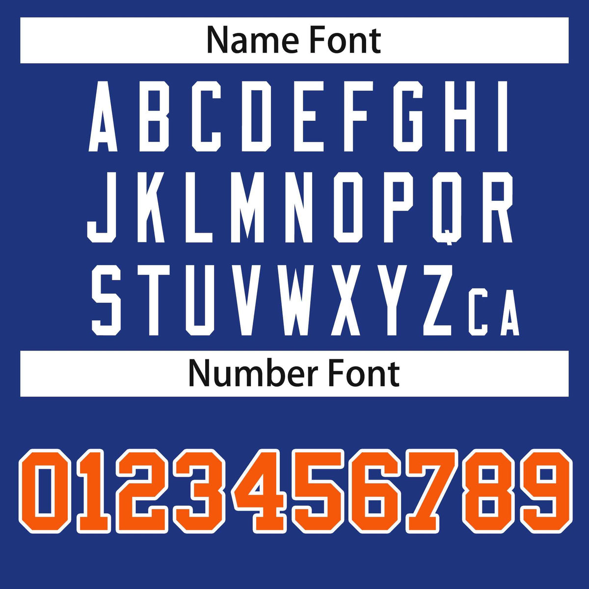 Custom Royal Orange-White Classic Style Hockey Jersey Limited