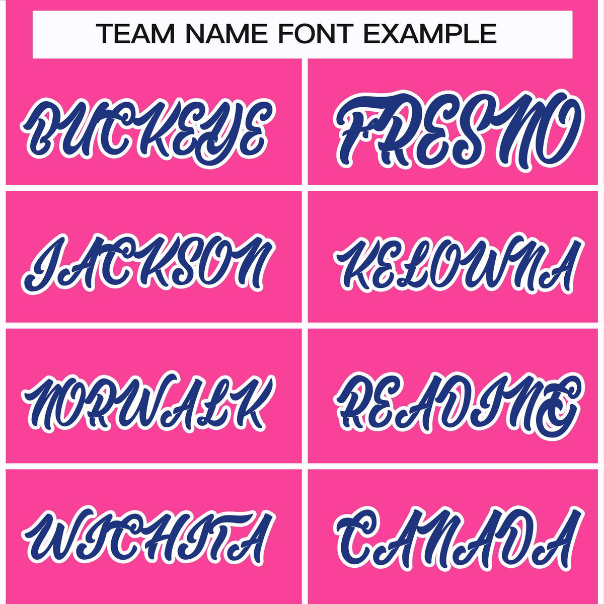 Custom Pink Royal-White Classic Style Hockey Jersey Limited