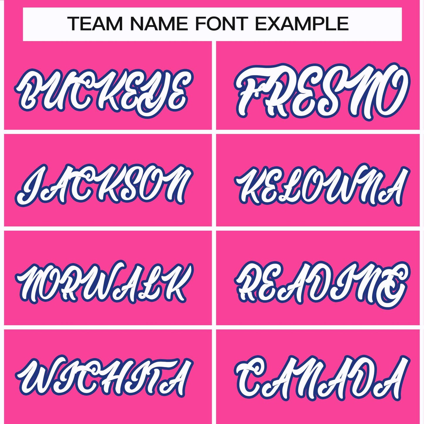 Custom Pink White-Royal Classic Style Hockey Jersey Limited