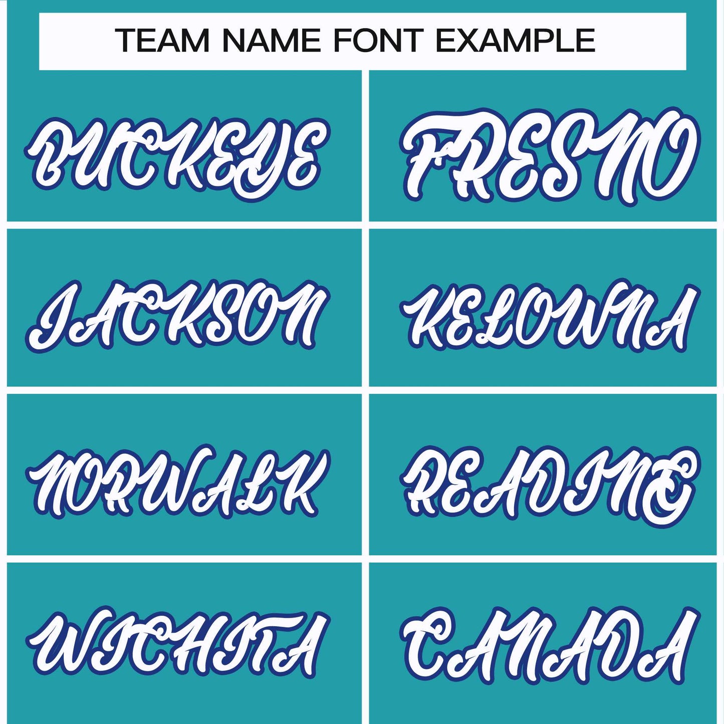 Custom Aqua White-Royal Classic Style Hockey Jersey Limited