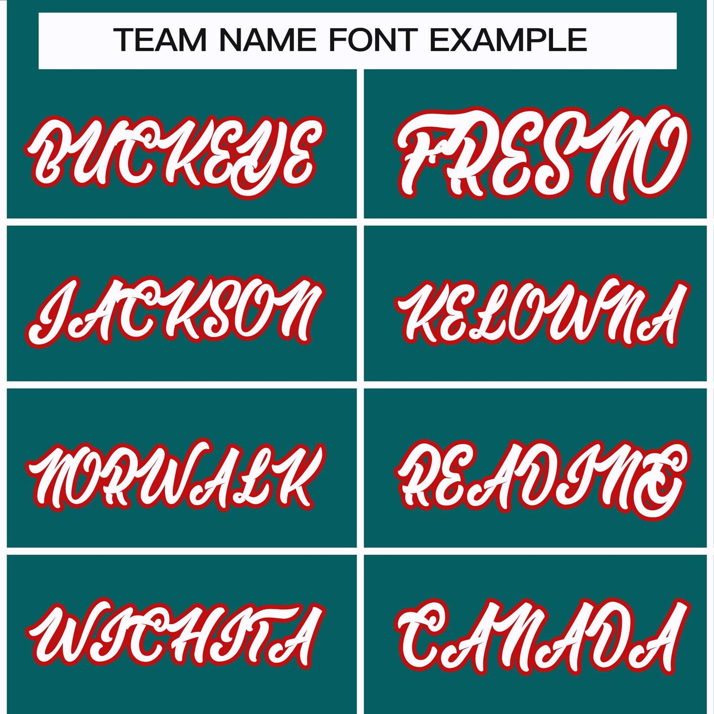 Custom Teal White-Red Classic Style Hockey Jersey Limited