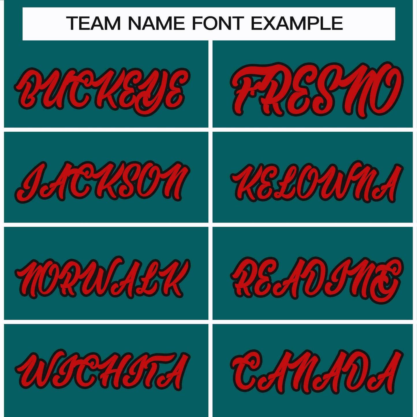 Custom Teal Red-Black Classic Style Hockey Jersey Limited