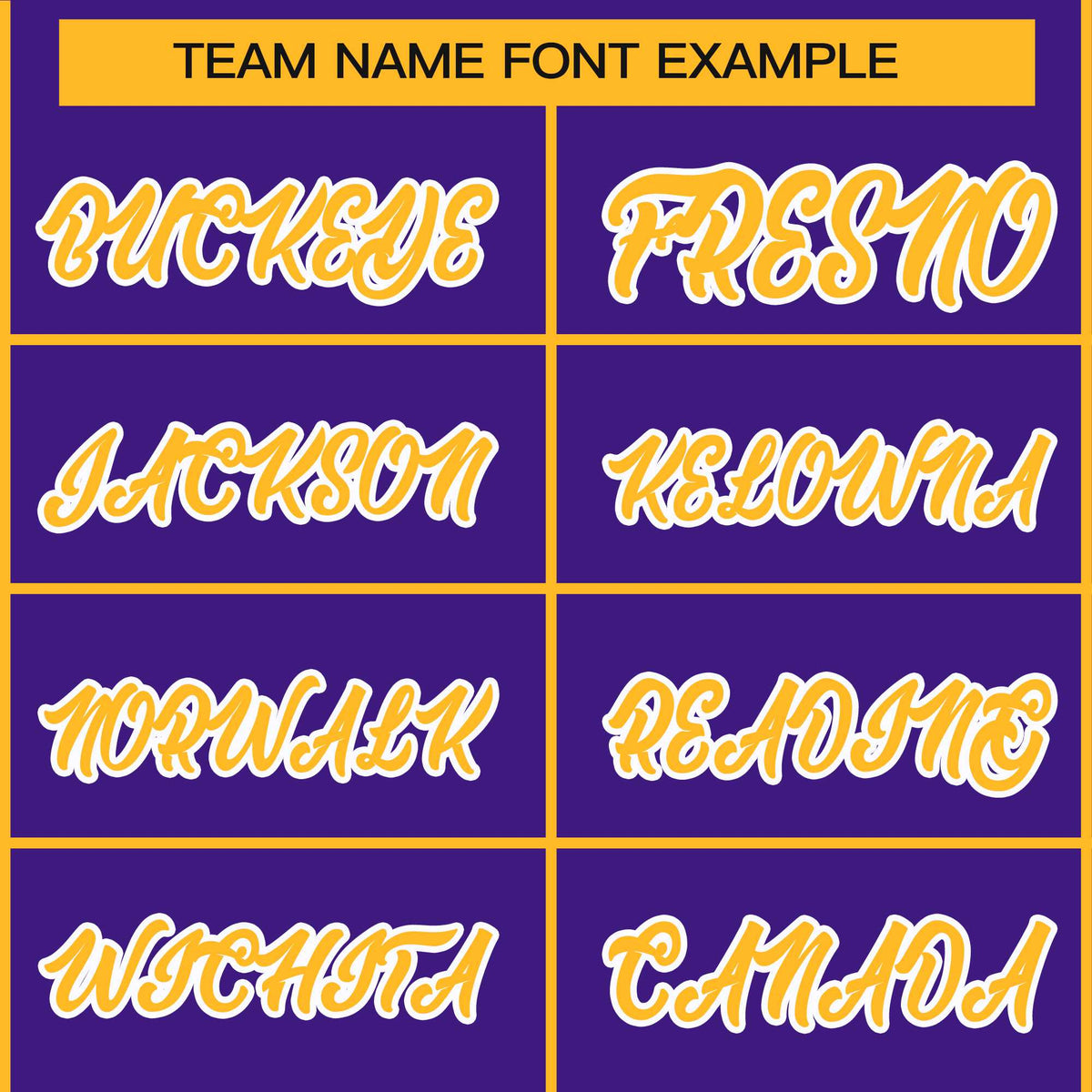 Custom Purple Gold-White Classic Style Hockey Jersey Limited