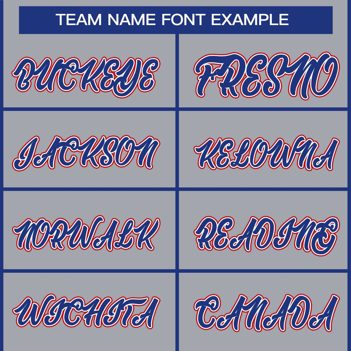 Custom Gray Royal White-Red Classic Style Hockey Jersey Limited