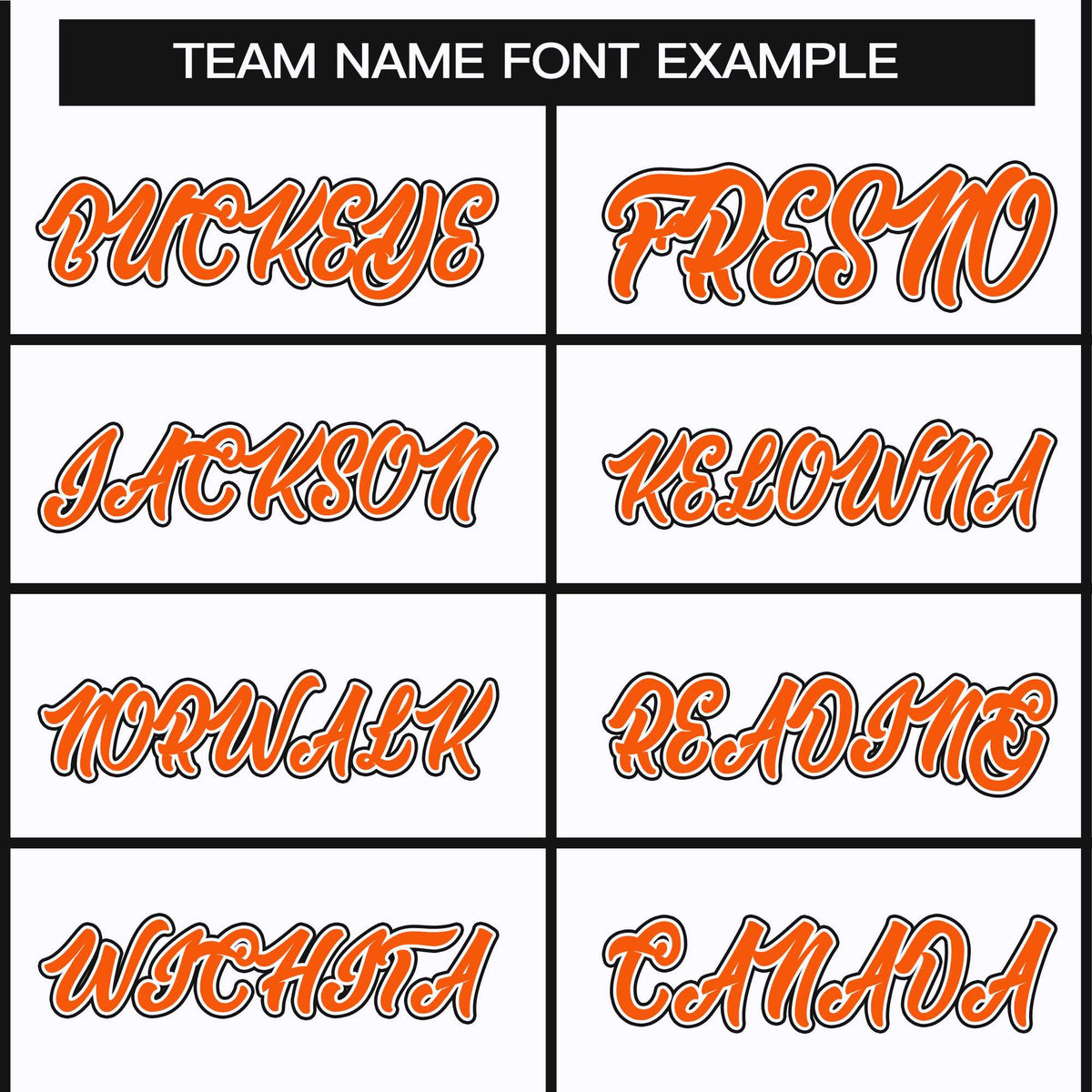 Custom White Orange White-Black Classic Style Hockey Jersey Limited