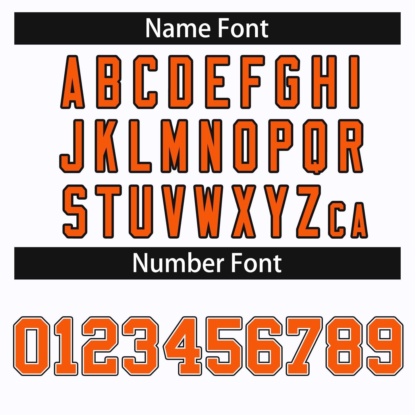 Custom White Orange White-Black Classic Style Hockey Jersey Limited