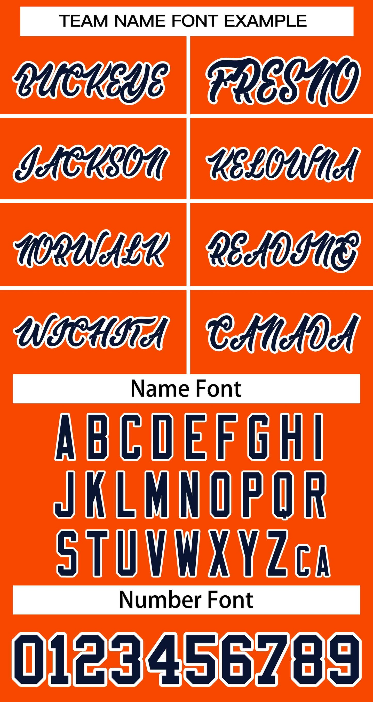 Custom Orange Navy-White Classic Style Authentic Two-Button Softball Jersey Limited