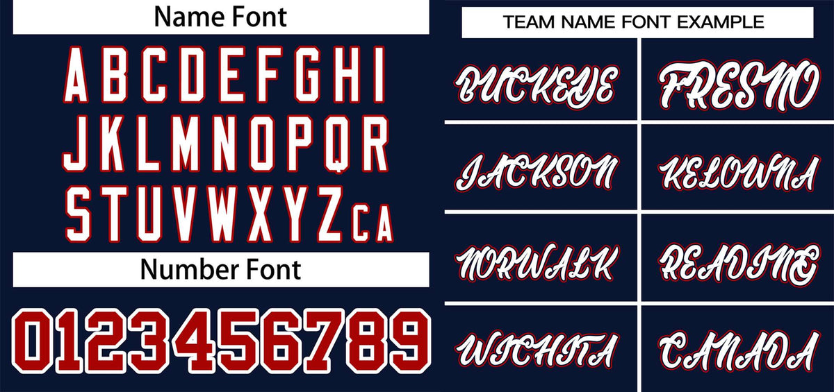 Custom Navy White-Red Classic Style Authentic Two-Button Softball Jersey Limited