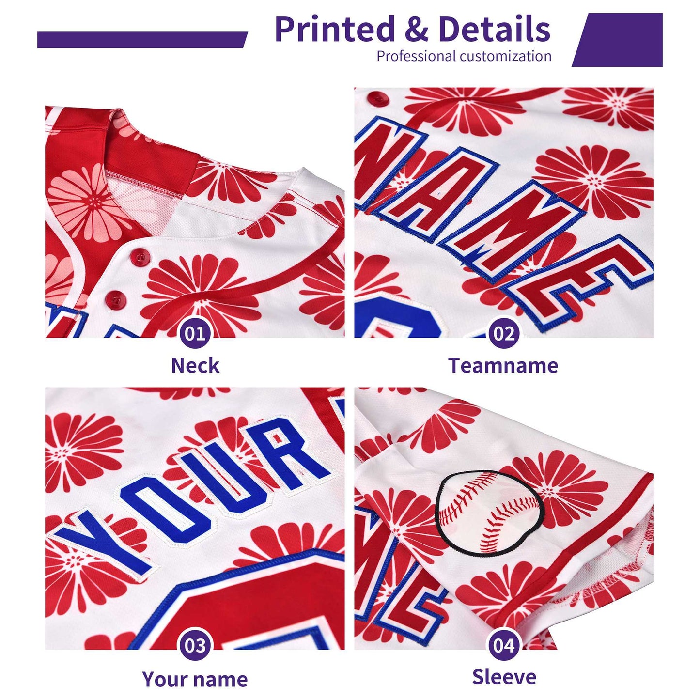 Custom Purple Wave Graffiti Pattern Authentic Baseball Jersey Limited