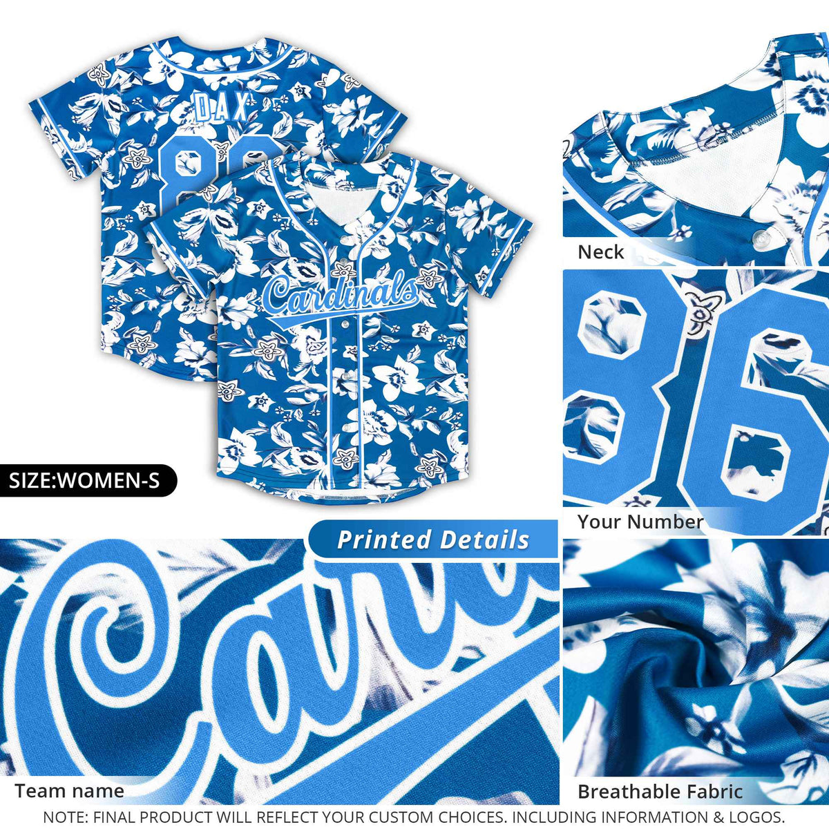 Custom Red Red-White Graffiti Pattern Authentic Flower Baseball Jersey Limited