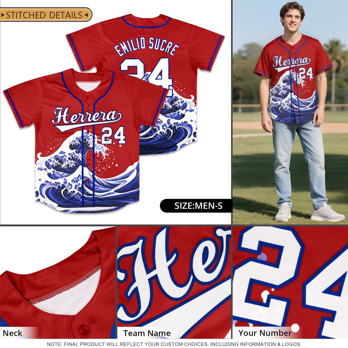 Custom Light Purple Wave Graffiti Pattern Authentic Baseball Jersey Limited