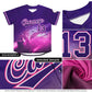 Custom Navy Personalized Starburst Pattern Authentic Baseball Jersey Limited