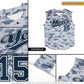 Custom Navy Gray Camo Fashion Authentic Sleeveless Baseball Jersey Limited
