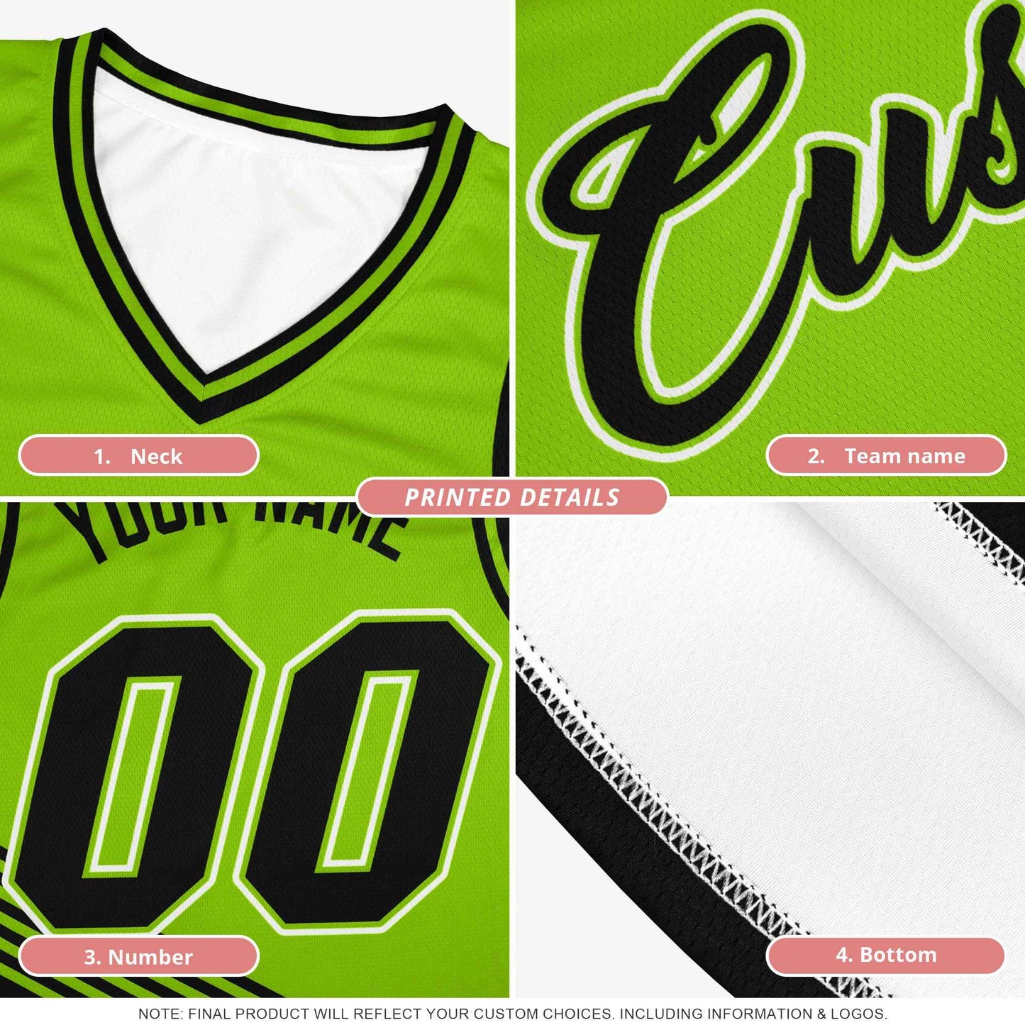 Custom Rose Pink Yellow Pink-White Gradient Fashion Sets Basketball Jersey Limited